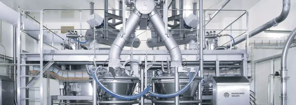 Sistema de transporte neumático para polvos y materiales a granel